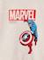 Sweat Captain America Avengers Marvel garçon beige chiné - vertbaudet enfant 