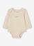 Lot 5 bodies manches longues BASICS bébé emmanchures US en coton bio lot blanc - vertbaudet enfant 