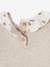 Pull bébé naissance à collerette fleurie beige chiné - vertbaudet enfant 