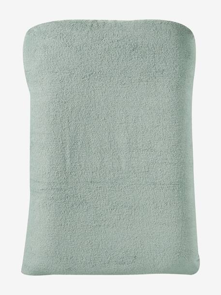 Lot 2 housses matelas à langer animaux bleu grisé+blush+multicolore+noisette+noix de pécan - vertbaudet enfant 