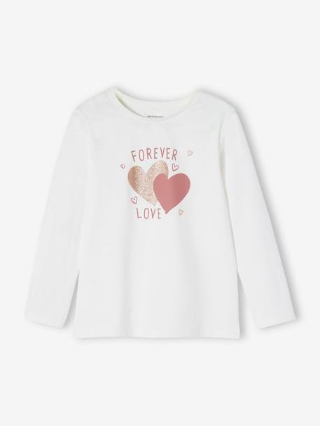 Lot 2 de pyjamas fille coeurs framboise - vertbaudet enfant 