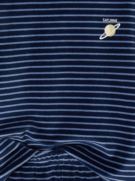 Lot de 2 pyjamas  garçon velours Espace marine - vertbaudet enfant 