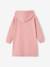 Robe sweat à capuche Disney Minnie fille mauve - vertbaudet enfant 