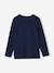 Basics T-shirt met lange mouwen voor jongens met een speels of grafisch motief dennen+ecru+gemêleerd wit+middenblauw+mosterdgeel+nachtblauw - vertbaudet enfant 