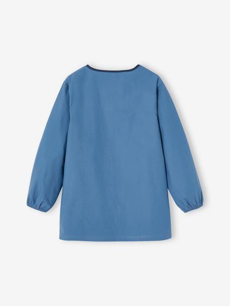 Aanpasbaar jongensschort 'cool school' blauw+groenblauw - vertbaudet enfant 