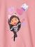 Sweat Gabby et la maison magique en molleton blush - vertbaudet enfant 