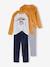 Lot de 2 pyjamas garçon velours loup caramel - vertbaudet enfant 