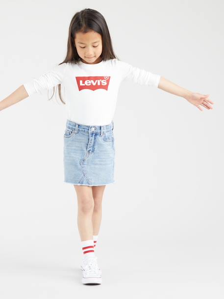 Tee-shirt Batwing Levi's manches longues blanc - vertbaudet enfant 