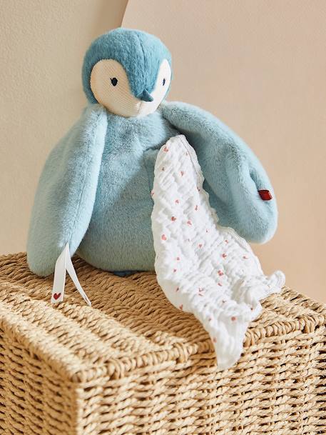 Knuffel om te zoenen pinguïn Complices - KALOO groen - vertbaudet enfant 