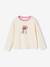 T-shirt égérie manches longues fille vanille - vertbaudet enfant 