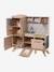 Grande cuisine en bois FSC® équipée rose - vertbaudet enfant 