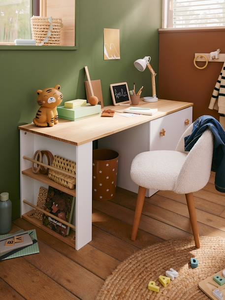 Bureau maternelle GRANDE OURSE blanc - vertbaudet enfant 