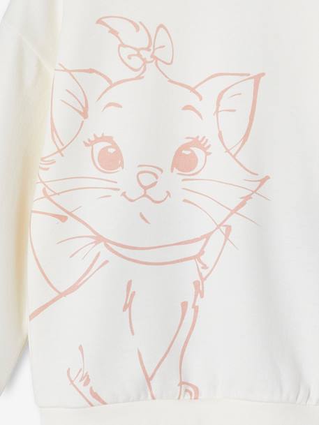 Ensemble sweat + legging Disney Marie Les Aristochats fille écru - vertbaudet enfant 