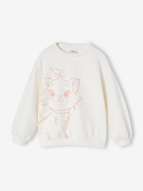 Ensemble sweat + legging Disney Marie Les Aristochats fille écru - vertbaudet enfant 