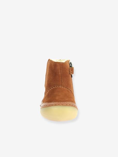 Boots Sokifaune Kickers camel - vertbaudet enfant 