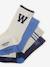 Lot de 4 paires de mi-chaussettes garçon bleu azur - vertbaudet enfant 