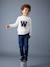 T-shirt lettre appliquée garçon écru - vertbaudet enfant 