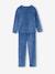 Lot de 2 pyjamas fille velours sur mon nuage vert d'eau - vertbaudet enfant 