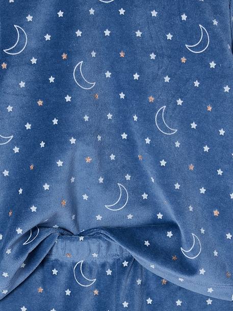 Lot de 2 pyjamas fille velours sur mon nuage vert d'eau - vertbaudet enfant 