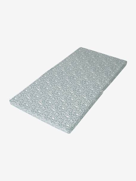 Tapis de motricité pliable et déhoussable beige+jaune+vert sauge - vertbaudet enfant 