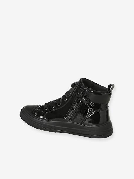 Baskets enfant fille synthétique zippées noir - vertbaudet enfant 