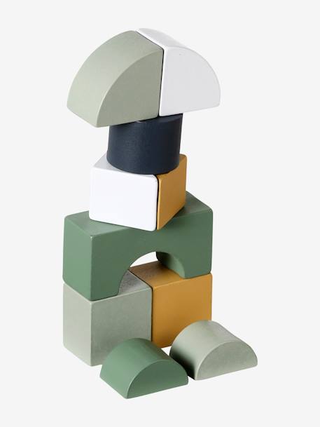 Coffret multi-activités TANZANIE en bois FSC® vert - vertbaudet enfant 