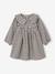 Ensemble 3 pièces bébé robe vichy + gilet + bandeau carreaux noir - vertbaudet enfant 