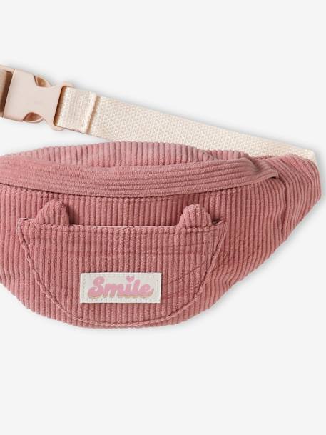 Sac banane animation poche chat fille bleu pâle+blush+double stone+prune+vanille - vertbaudet enfant 