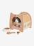 Set huisdier Kat-+ accessoires in FSC® hout hout - vertbaudet enfant 