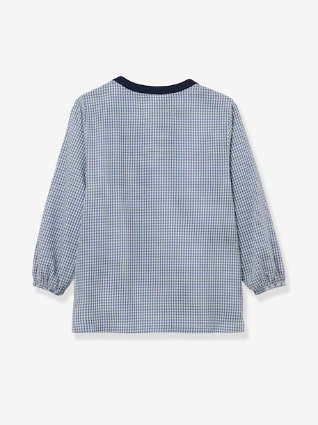 Tablier garçon vichy bleu - vertbaudet enfant 