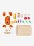 Poulet rôti et accessoires en bois FSC® jaune - vertbaudet enfant 