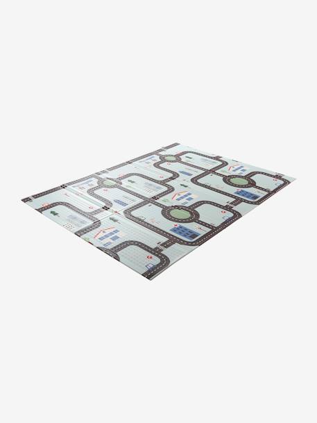Grand tapis d'activités pliable bleu+écru+multicolore+vert - vertbaudet enfant 