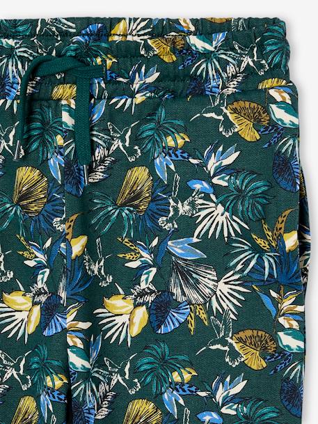 Jogging imprimé fille vert imprimé - vertbaudet enfant 