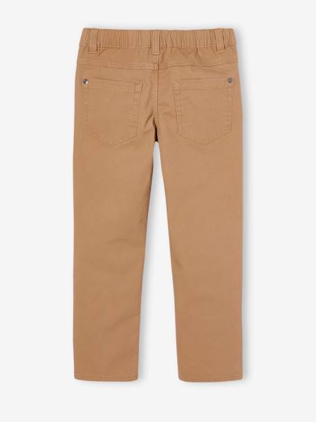 Pantalon garçon indestructible facile à enfiler beige+bleu nuit+kaki - vertbaudet enfant 