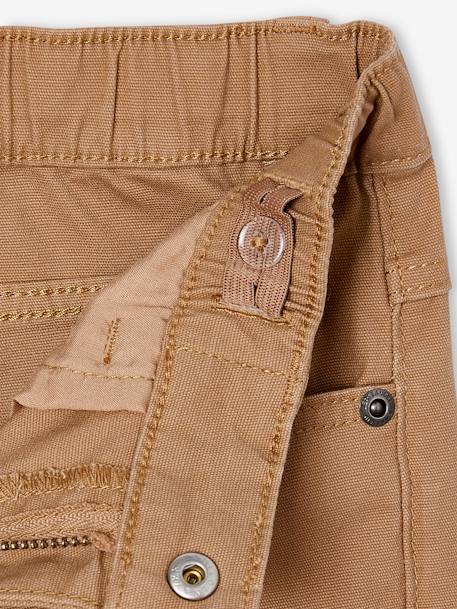 Pantalon garçon indestructible facile à enfiler beige+bleu nuit+kaki - vertbaudet enfant 