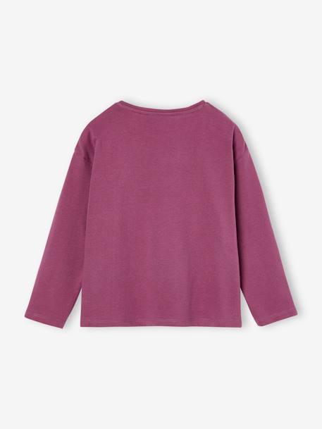 Tee-shirt Hedwige Harry Potter fille prune - vertbaudet enfant 