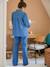 Jean de grossesse large denim brut+GRIS FONCE UNI - vertbaudet enfant 