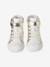 Baskets montantes fille zippées et à lacets blanc - vertbaudet enfant 