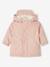 Ensemble manteau + salopette de pluie bébé rose poudré - vertbaudet enfant 