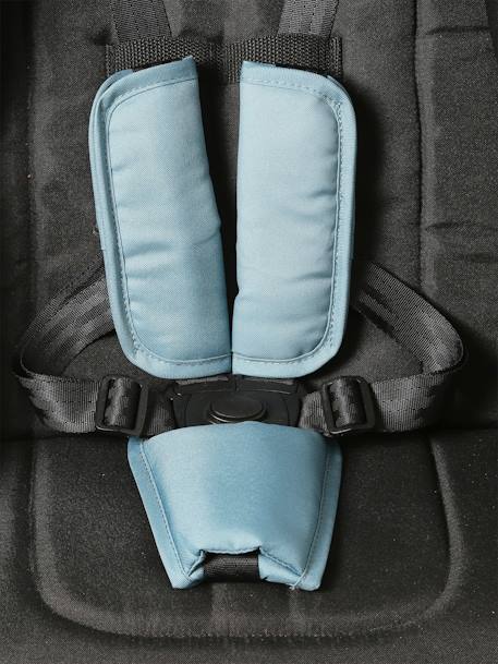 Poussette compacte Ikaria bleu canard+gris chiné - vertbaudet enfant 