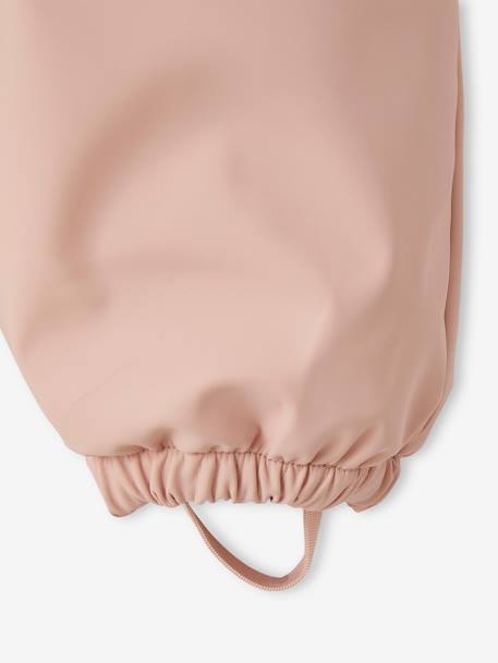 Ensemble manteau + salopette de pluie bébé rose poudré - vertbaudet enfant 