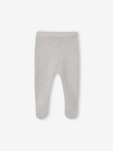 Ensemble naissance 4 pièces gris chiné - vertbaudet enfant 