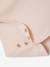 Lot 5 bodies 'coeur' manches longues ouverture naissance bébé en coton bio rose pâle - vertbaudet enfant 