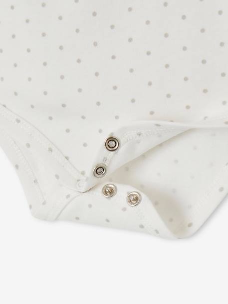 Ensemble naissance 4 pièces gris chiné - vertbaudet enfant 