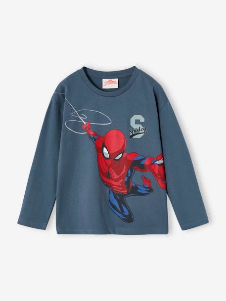 T-shirt Spiderman Marvel garçon bleu jean - vertbaudet enfant 