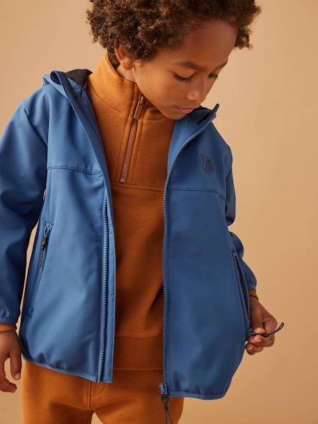 Veste de sport garçon polaire bleu - vertbaudet enfant 