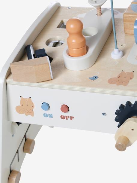 Table d'éveil bricolage évolutive en bois FSC® bois - vertbaudet enfant 