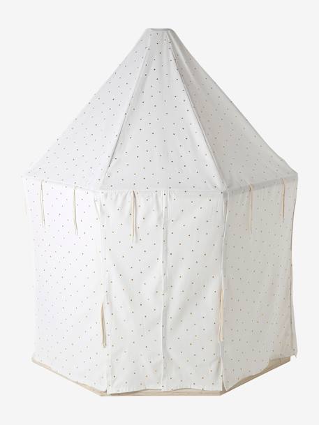 Tente hexagonale bois FSC® blanc - vertbaudet enfant 