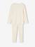 Lot de 2 pyjamas fille en côtes beige - vertbaudet enfant 