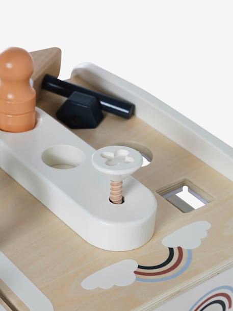 Table d'éveil bricolage évolutive en bois FSC® bois - vertbaudet enfant 